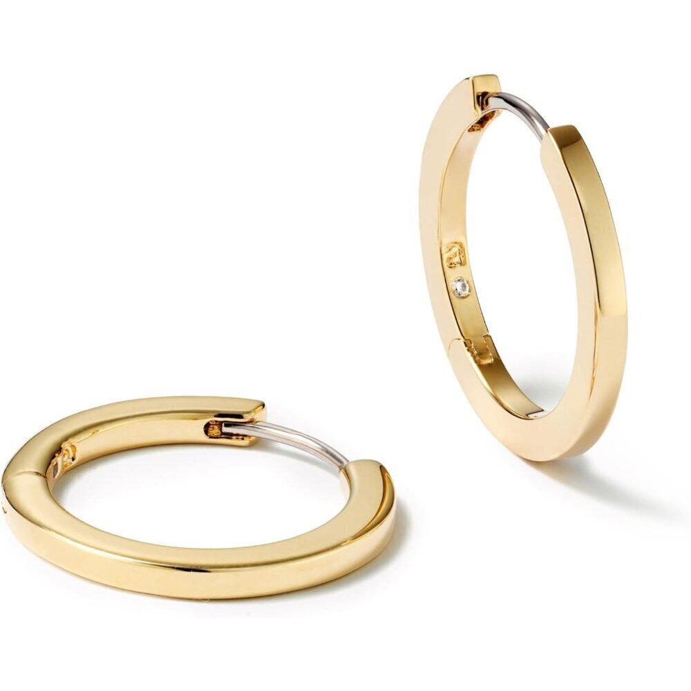 Huggie Hoop Earrings for Women Sterling Silver 14K Gold Plated Dainty Jewelry